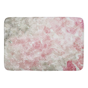 Tapete De Banheiro Abstrato rosa Flor rosa pinça flores jardinagem