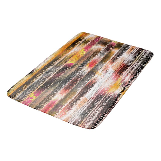 Tapete De Banheiro Abstrato striped de papel fatiado em fatias (Angulado)