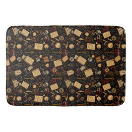 Tapete De Banheiro Academia Gótica Dark Bath Mat - Misterioso e Refin