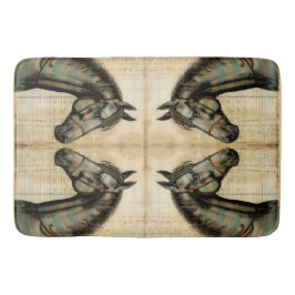 Tapete De Banheiro Acentos Escrevados de Equina Harmonia