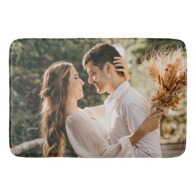 Tapete De Banheiro Adicionar sua própria foto e/ou texto (Frente)