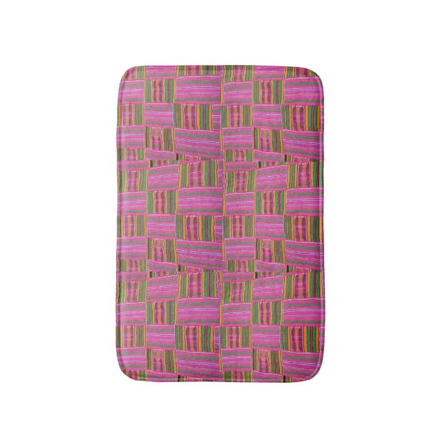 Tapete De Banheiro African Print (Frente Vertical)