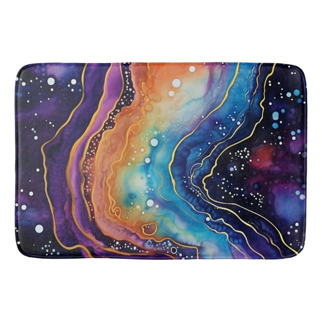 Tapete De Banheiro Agate Art Bath Mat (Frente)