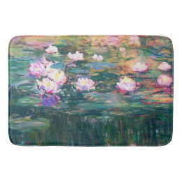 Tapete De Banheiro Água Lily Pond Monet Arte Fina