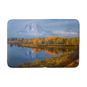 Tapete De Banheiro Água Oxbow Bend Jackson Wyoming