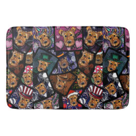 TAPETE DE BANHEIRO AIREDALE TERRIER