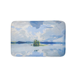 Tapete De Banheiro Akseli Gallen-Kallela - Nuvens acima de um lago