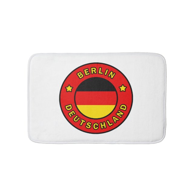 Tapete De Banheiro Alemanha de Berlim (frente)