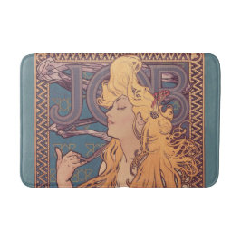 Tapete De Banheiro Alfonse Mucha Job Art Nouveau mulher