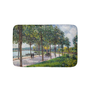 Tapete De Banheiro Alfred Sisley - Allee de Castanheiras
