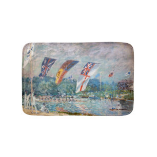 Tapete De Banheiro Alfred Sisley - Regatta em Molesey