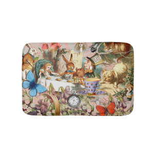 Tapete De Banheiro Alice no País das Maravilhas