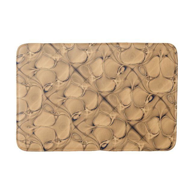 Tapete De Banheiro Alligador de ouros (Frente)