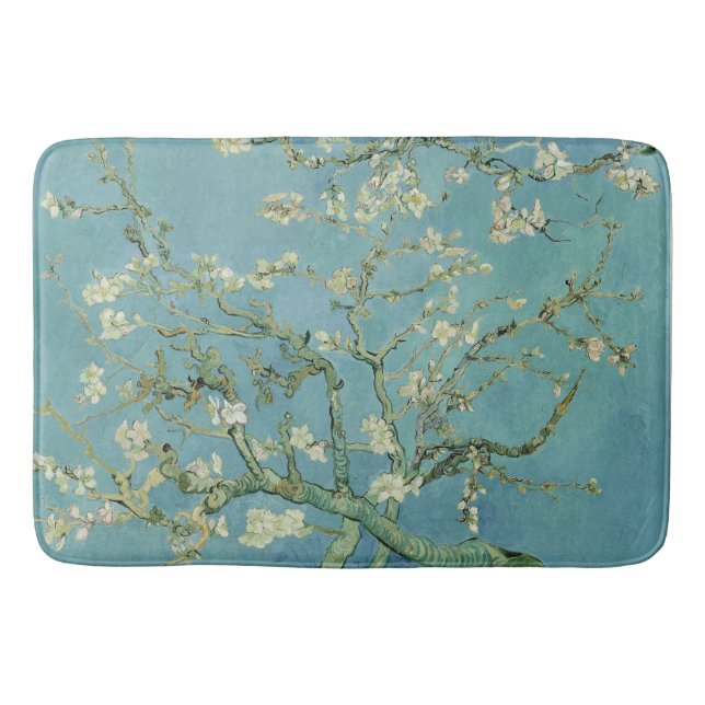 Tapete De Banheiro Almond Blossoms por Vincent Van Gogh (Frente)