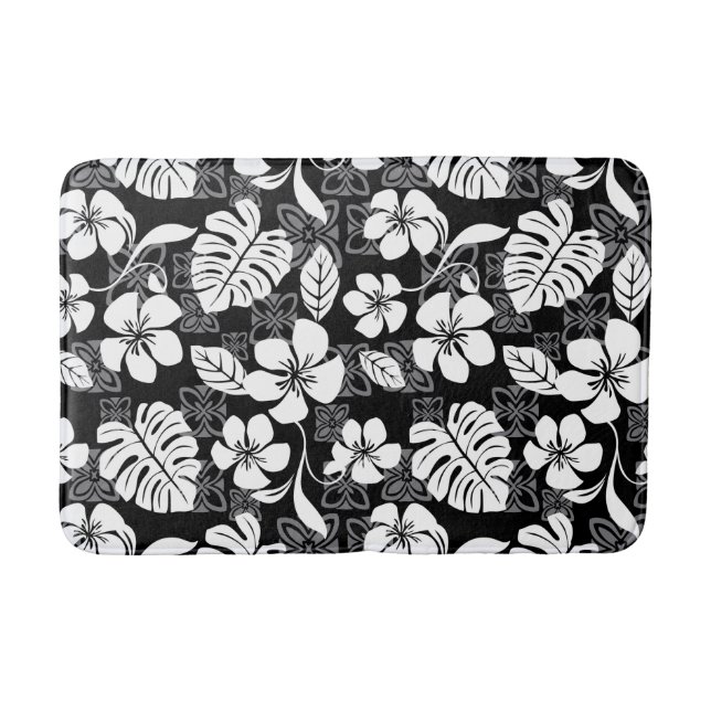 TAPETE DE BANHEIRO ALOHA FRIDAY (PRETO) (Frente)