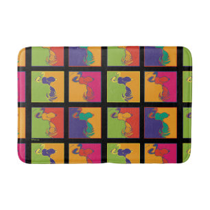 Tapete De Banheiro Amendoins   Esnoopia de Pop de Arte Moderna