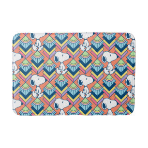 Tapete De Banheiro Amendoins   Padrão de Sonhos de Deco Snoopy