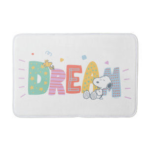 Tapete De Banheiro Amendoins Sonho de Snoopy & Woodstock