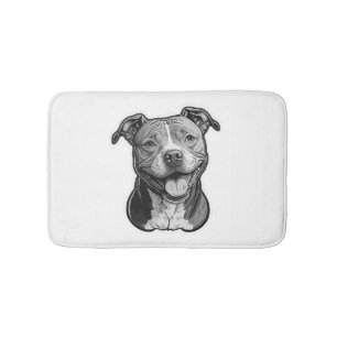 Tapete De Banheiro American Staffordshire Terrier