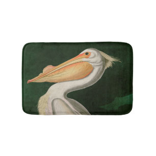 Tapete De Banheiro American White Pelican Birds of America Audubon