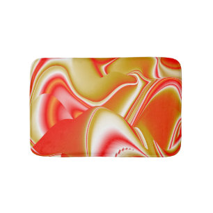 Tapete De Banheiro Amor e Abstrato 3D Rainbowart Dourado