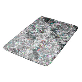 Tapete De Banheiro Aparência colorida como recortes quadrados de DVD,