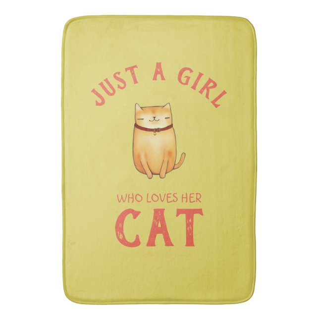 Tapete De Banheiro Apenas uma garota que a ama (Frente Vertical)