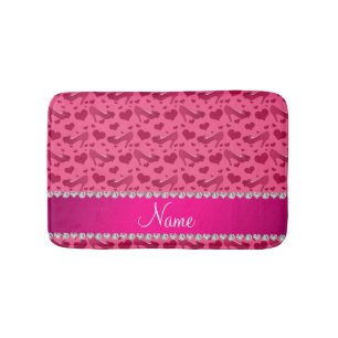 Tapete De Banheiro Arcos cor-de-rosa conhecidos personalizados dos