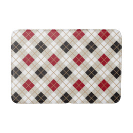 Tapete De Banheiro Argyle Vintage
