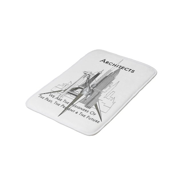 Tapete De Banheiro Arquitetos Bath Mat (Angulado)