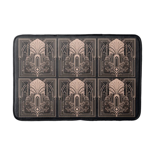 Tapete De Banheiro Art Deco (Frente)
