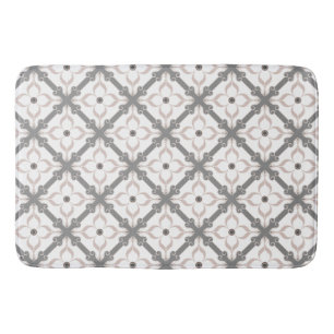 Tapete De Banheiro Art Deco Floral Patterno
