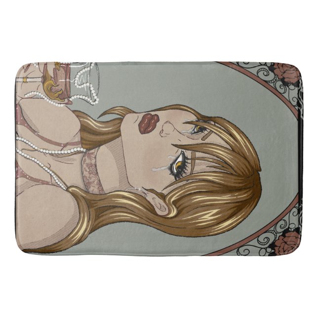 Tapete De Banheiro Art Nouveau (Frente)