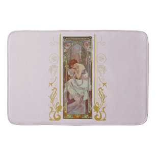 Tapete De Banheiro Art Noveau Alphonse Mucha Night Rest