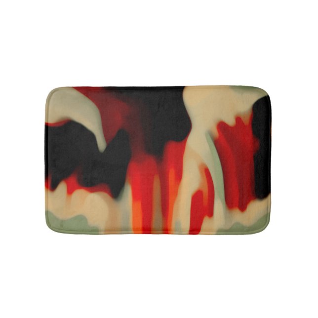 Tapete De Banheiro Arte Abstrata (frente)