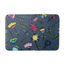 Arte de Design de Padrão Floral Caprichoso