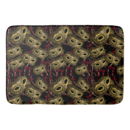 TAPETE DE BANHEIRO ARTE DE MÁSCARAS      