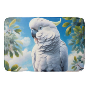Tapete De Banheiro Arte do Cockatoo