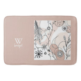 Tapete De Banheiro Arte mínima quente para casas