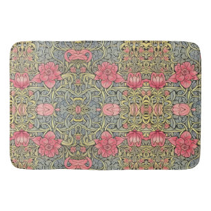 Tapete De Banheiro Arte Noveau Vintage Inspirado em Padrão de Flor Ún
