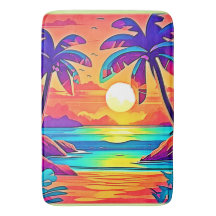 Arte solar tropical vibrante