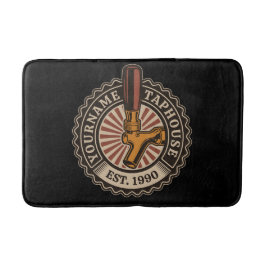 Tapete De Banheiro Artesanato DE NOME Personalizado Bar de cervejaria