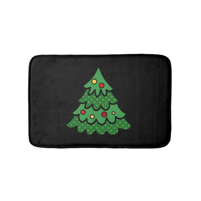 Tapete De Banheiro Árvore de Natal (frente)
