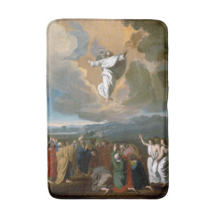 Tapete De Banheiro Ascensão (Cristo de Jesus Crescendo no Céu)