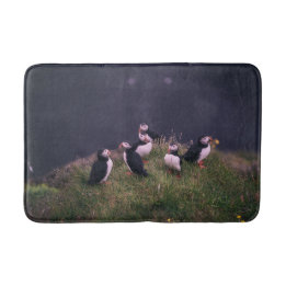 Tapete De Banheiro Atlantic Puffins Bath Mat