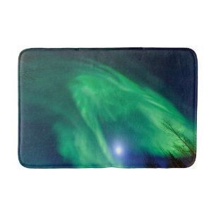 Tapete De Banheiro Aurora Boreal Luzes do Norte Fairbanks