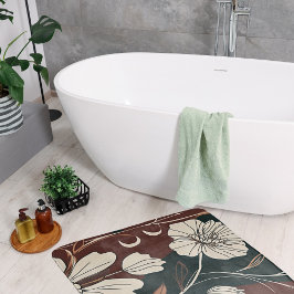 Tapete De Banheiro Autumn Noir Bloom