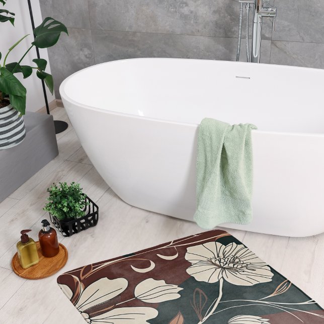 Tapete De Banheiro Autumn Noir Bloom (Criador carregado)