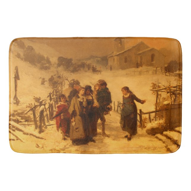 Tapete De Banheiro Avalanche (por Gerolamo Induno) (Frente)