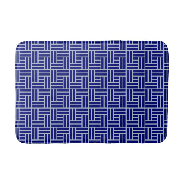 Tapete De Banheiro Azul (Frente)